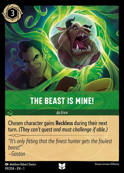 The Beast is Mine! - 99 - The First Chapter