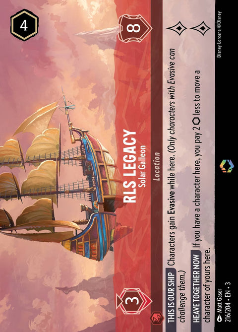 RLS Legacy - Solar Galleon - 216 - Into the Inklands
