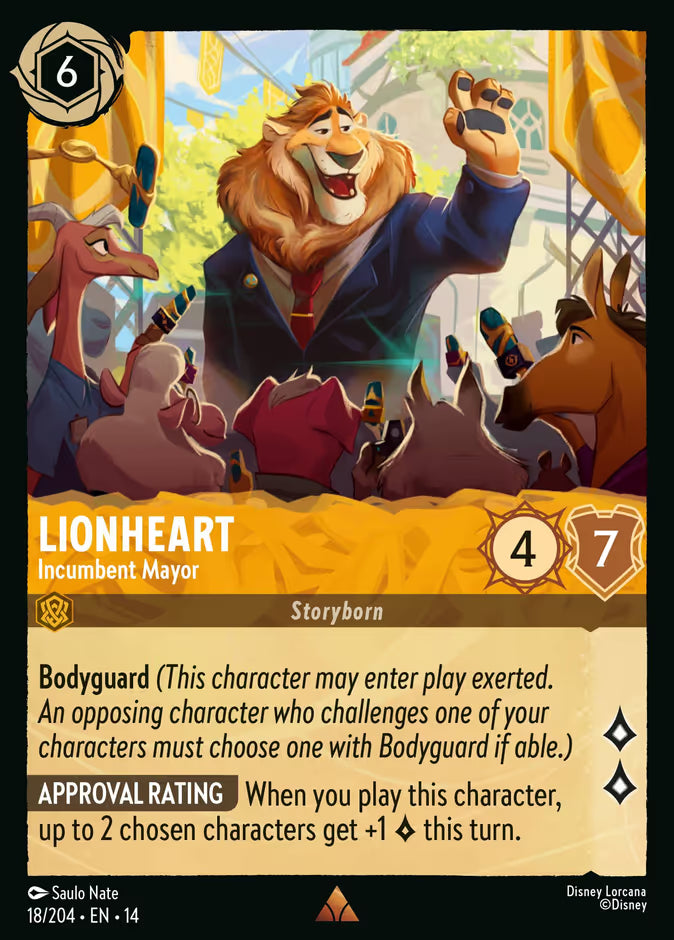 Lionheart - Incumbent Mayor - 18 - Hyperia City