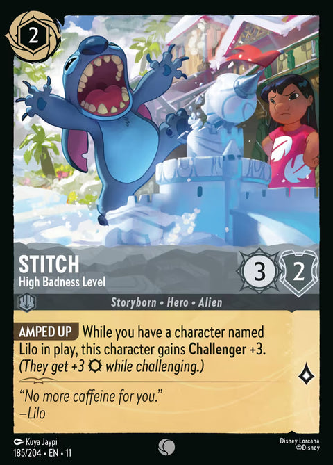 Stitch - High Badness Level - 185 - Winterspell