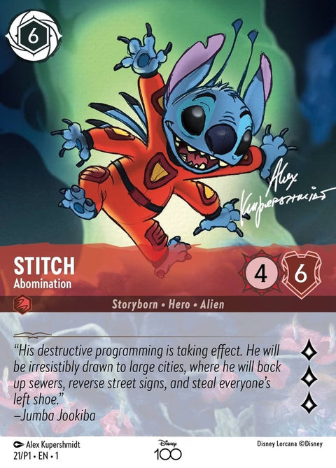 Stitch - Abomination - 21 - Promo Set 1