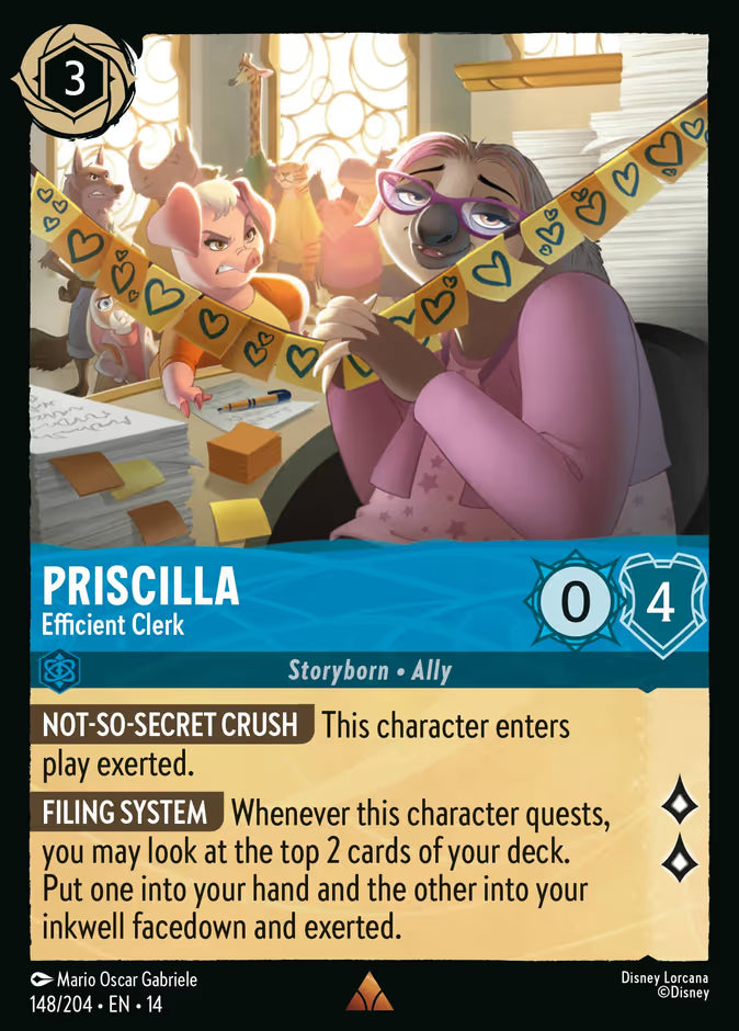 Priscilla - Efficient Clerk - 148 - Hyperia City