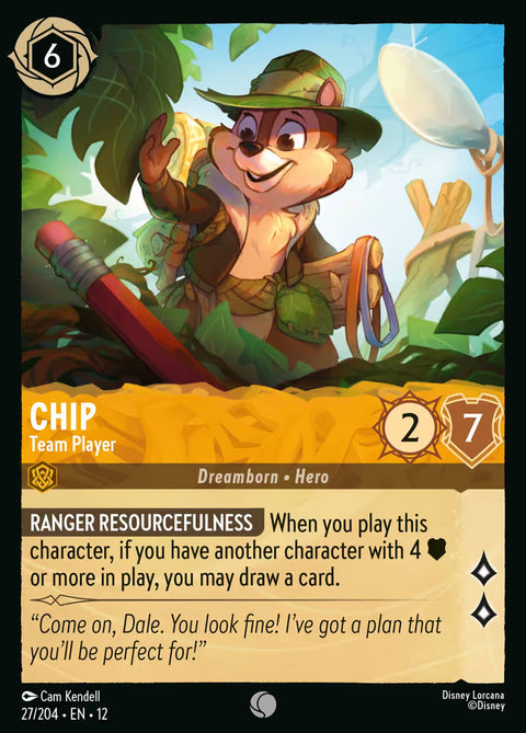 Chip - Team Player - 27 - Wilds Unknown