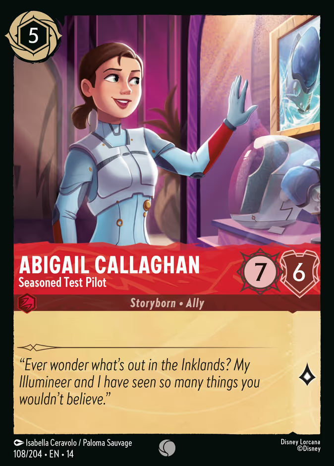 Abigail Callaghan - Seasoned Test Pilot - 108 - Hyperia City