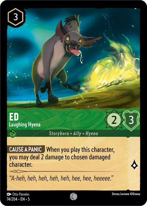 Ed - Laughing Hyena - 74 - Shimmering Skies