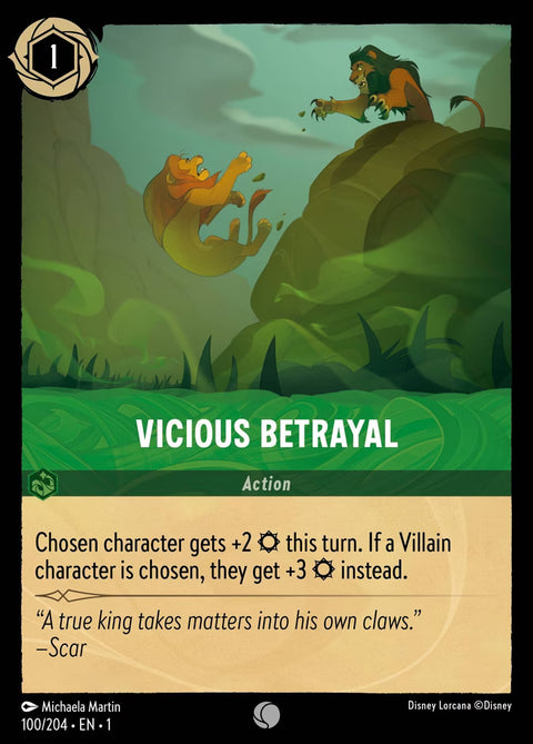 Vicious Betrayal - 100 - The First Chapter