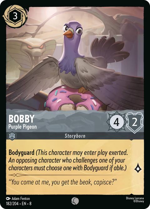 Bobby - Purple Pigeon - 182 - Reign of Jafar