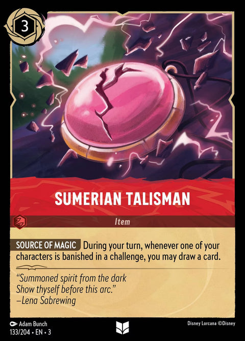 Sumerian Talisman - 133 - Into the Inklands