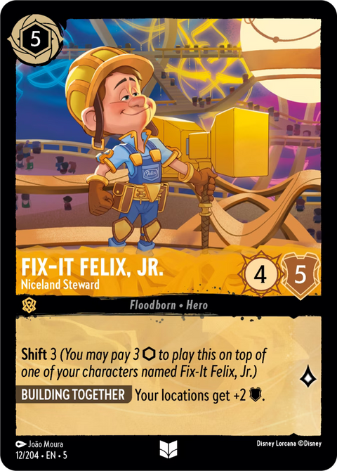 Fix-It Felix, Jr. - Niceland Steward - 12 - Shimmering Skies