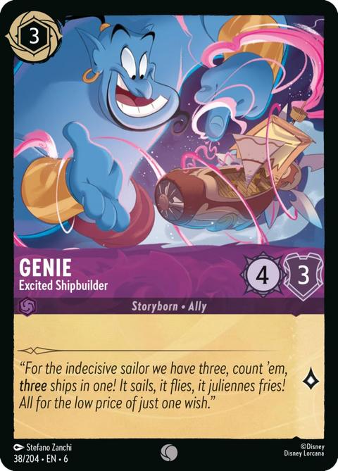 Genie - Excited Shipbuilder - 38 - Azurite Sea
