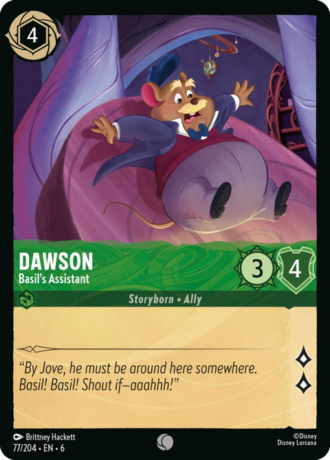 Dawson - Basil's Assistant - 77 - Azurite Sea