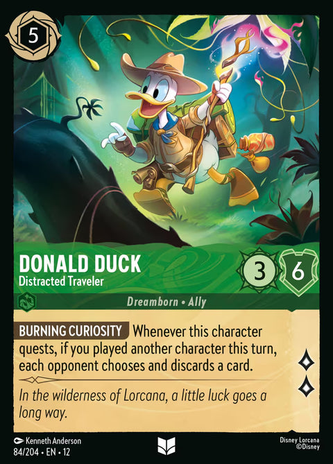 Donald Duck - Distracted Traveler - 84 - Wilds Unknown