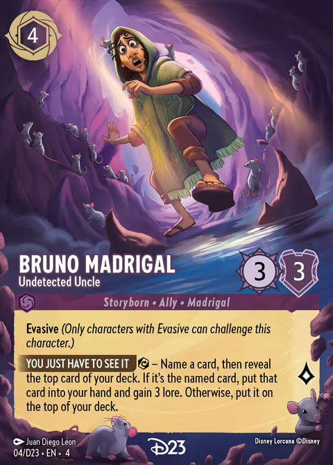Bruno Madrigal - Undetected Uncle - 4 - D23 Collection