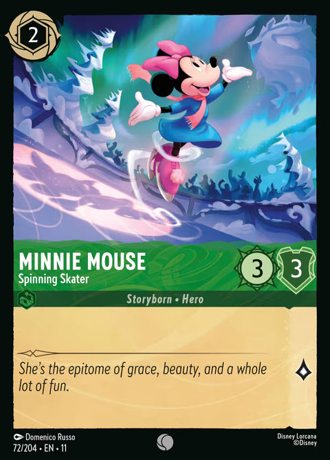 Minnie Mouse - Spinning Skater - 72 - Winterspell