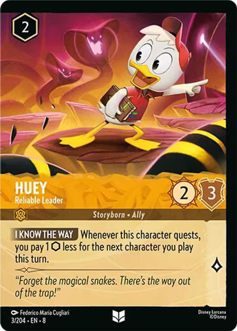 Huey - Reliable Leader - 3f - Reign of Jafar