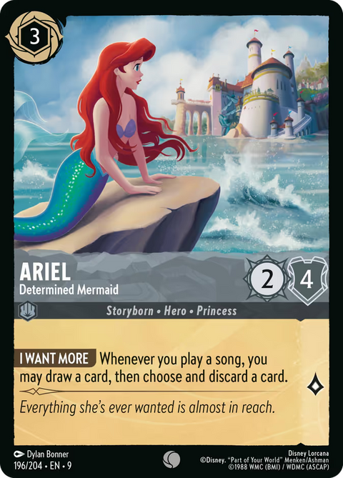 Ariel - Determined Mermaid - 196 - Fabled