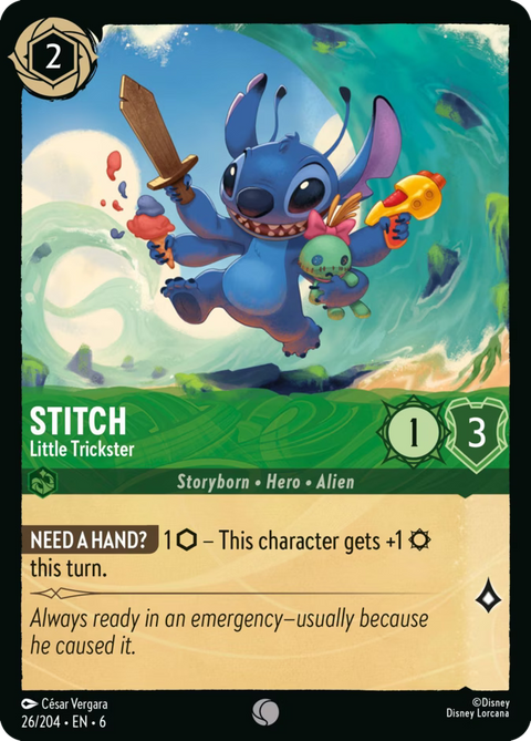 Stitch - Little Trickster - 26 - Azurite Sea