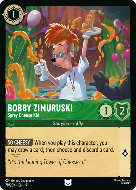 Bobby Zimuruski - Spray Cheese Kid - 78 - Fabled