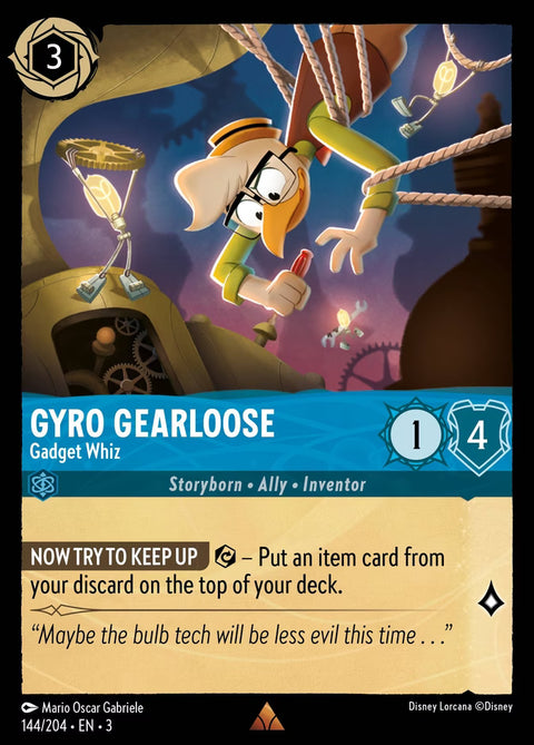 Gyro Gearloose - Gadget Whiz - 144 - Into the Inklands