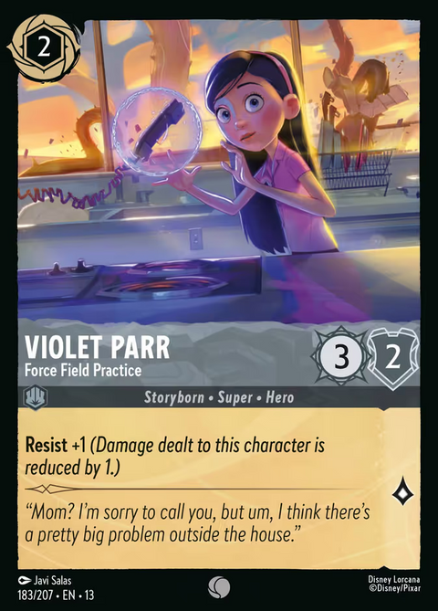 Violet Parr - Force Field Practice - 183 - Attack of the Vine!