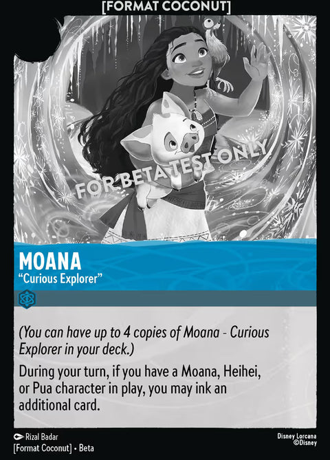 Moana - "Curious Explorer" - 7 - Format Coconut