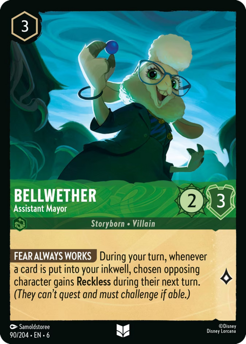 Bellwether - Assistant Mayor - 90 - Azurite Sea