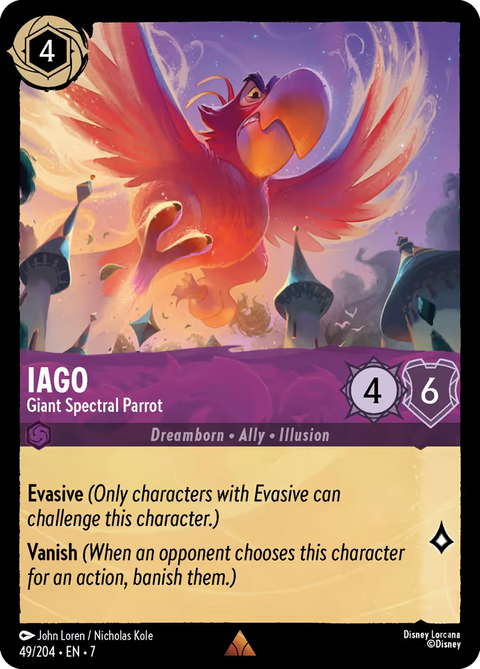 Iago - Giant Spectral Parrot - 49 - Archazia's Island