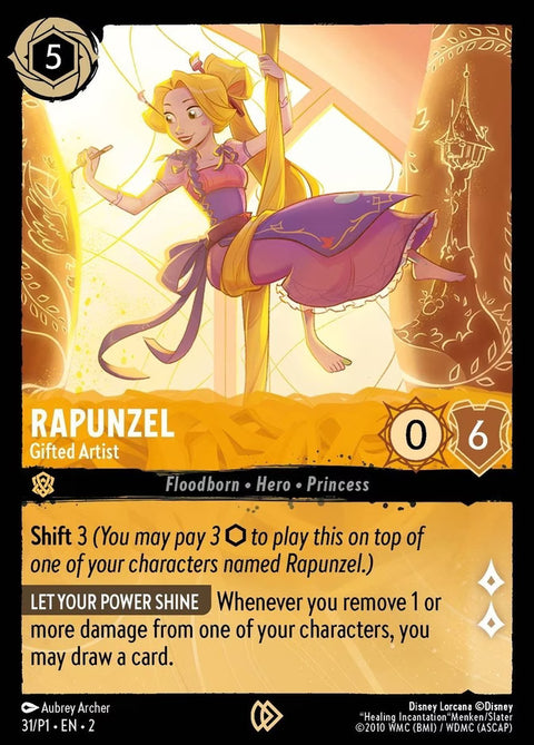 Rapunzel - Gifted Artist - 31 - Promo Set 1
