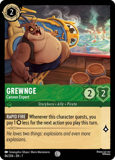 Grewnge - Cannon Expert - 86 - Archazia's Island