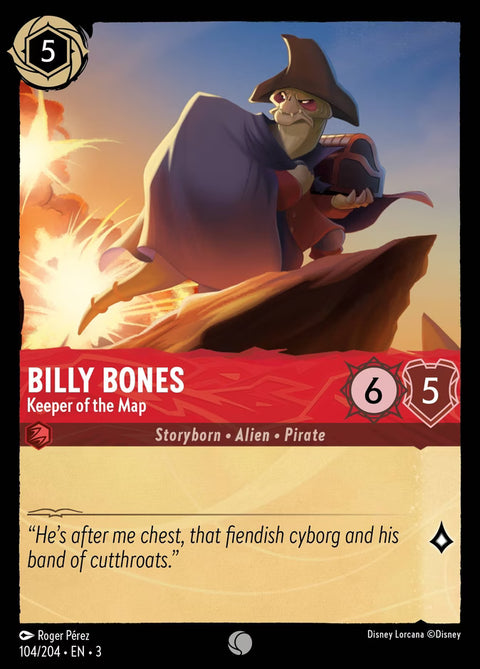 Billy Bones - Keeper of the Map - 104 - Into the Inklands