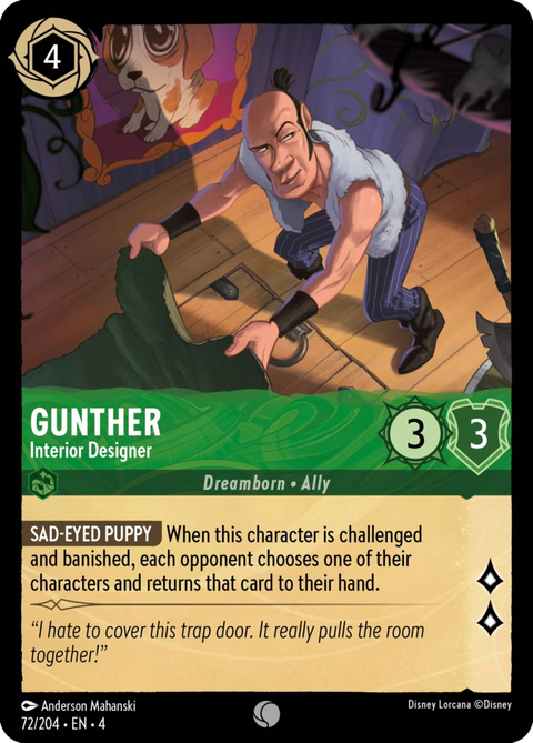 Gunther - Interior Designer - 72 - Ursula's Return