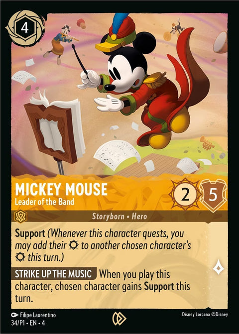 Mickey Mouse - Leader of the Band - 34 - Promo Set 1