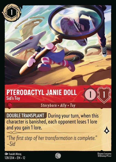 Pterodactyl Janie Doll - Sid's Toy - 128 - Wilds Unknown
