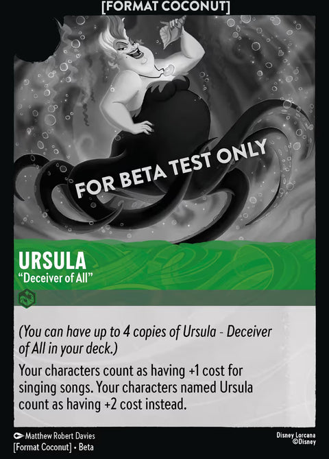 Ursula - "Deceiver of All" - 6 - Format Coconut