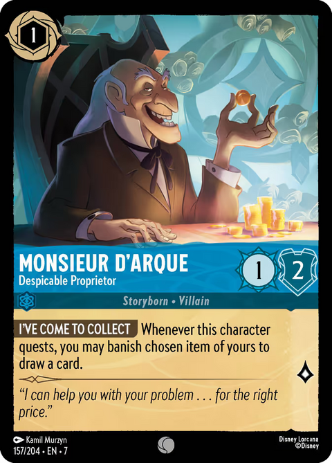 Monsieur D'Arque - Despicable Proprietor - 157 - Archazia's Island
