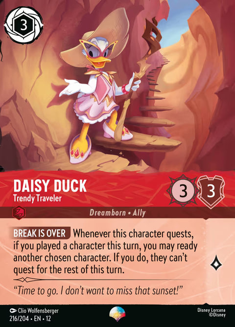 Daisy Duck - Trendy Traveler - 216 - Wilds Unknown