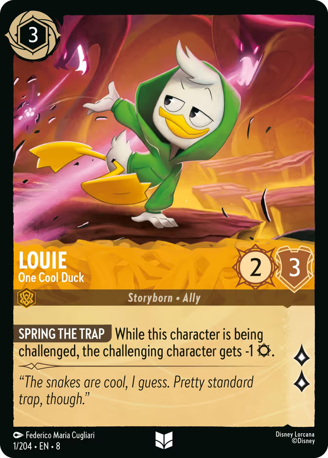 Louie (FOIL) - One Cool Duck - 1 - Reign of Jafar