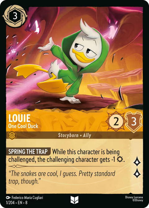 Louie (FOIL) - One Cool Duck - 1 - Reign of Jafar
