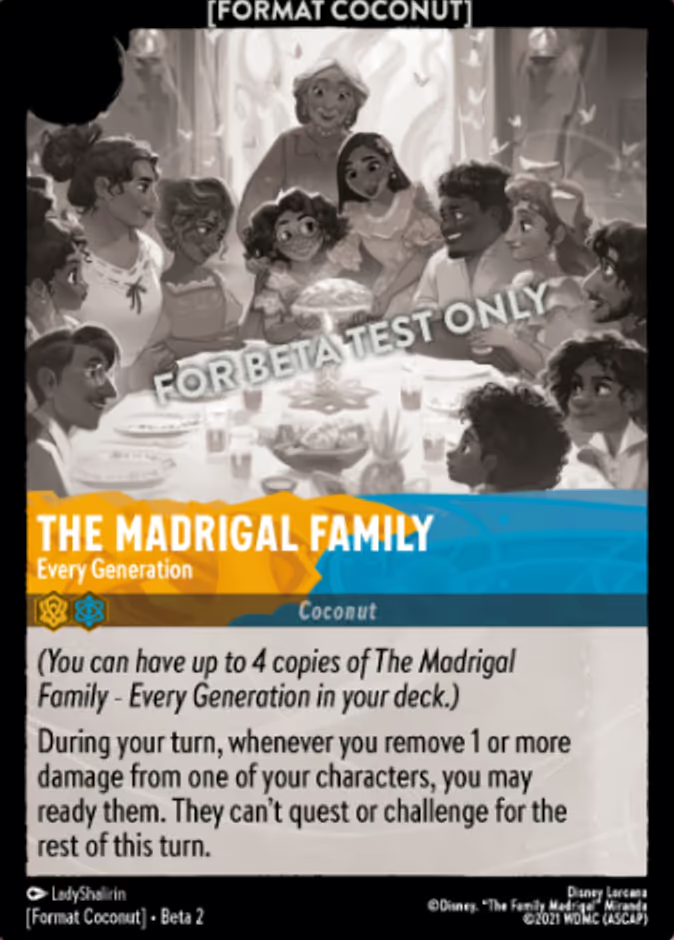 The Madrigal Family - "Every Generation" - 20 - Format Coconut