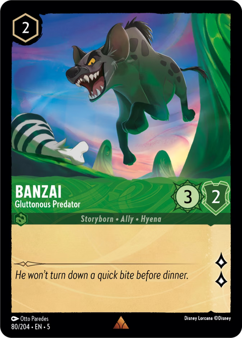 Banzai - Gluttonous Predator - 80 - Shimmering Skies