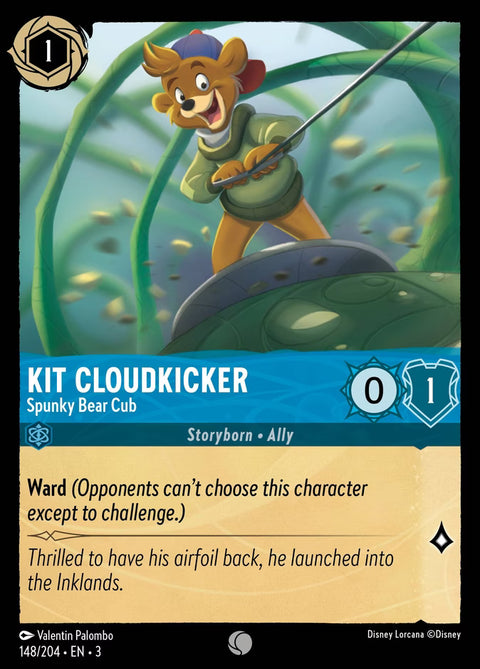 Kit Cloudkicker - Spunky Bear Cub - 148 - Into the Inklands