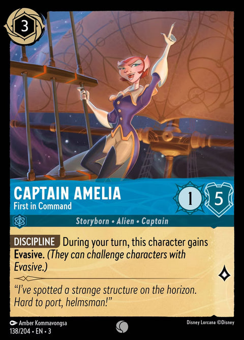 Captain Amelia - First in Command - 138 - Into the Inklands