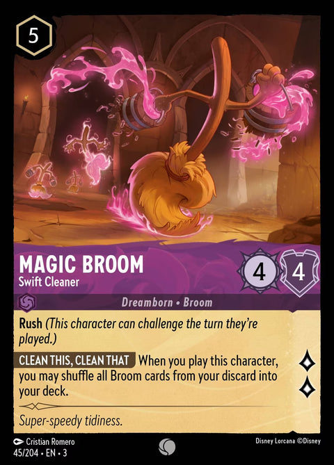 Magic Broom - Swift Cleaner - 45 - Into the Inklands