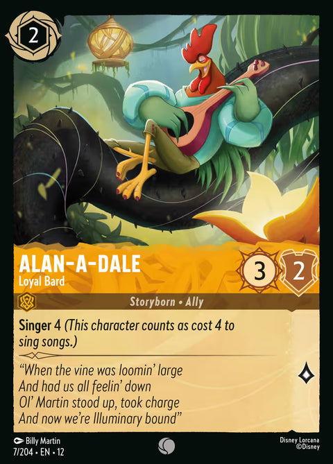 Alan-a-Dale - Loyal Bard - 7 - Wilds Unknown