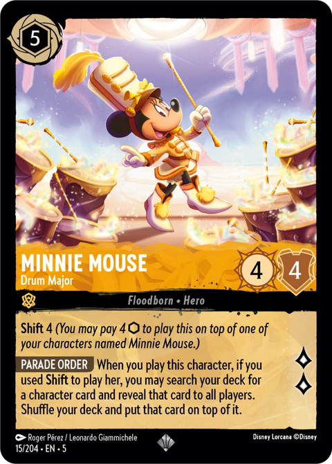 Minnie Mouse - Drum Major - 15 - Shimmering Skies