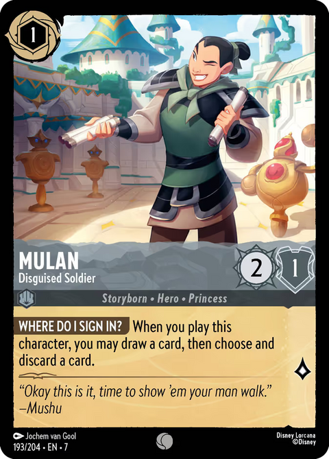Mulan - Disguised Soldier - 193 - Archazia's Island