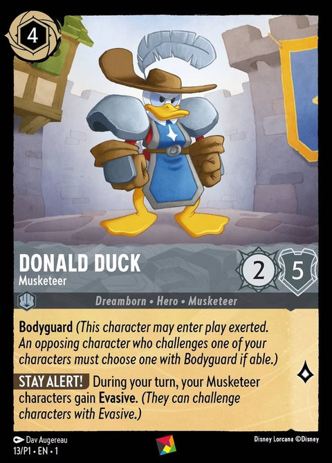 Donald Duck - Musketeer - 13 - Promo Set 1
