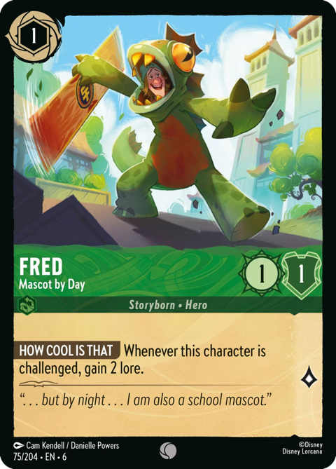 Fred - Mascot by Day - 75 - Azurite Sea