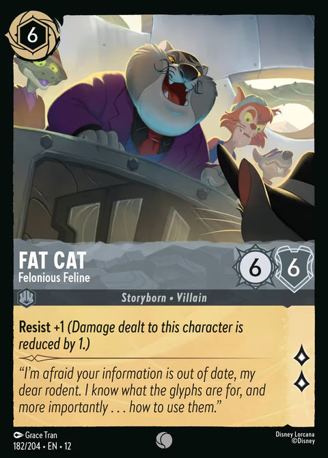 Fat Cat - Felonious Feline - 182 - Wilds Unknown