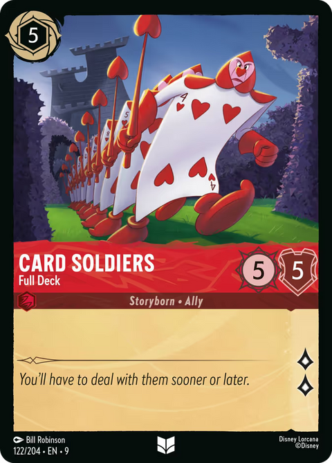 Card Soldiers - Full Deck - 122 - Fabled